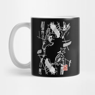 sumi-e hunting Mug